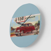 1941 Nash automobile & Grote Klok (Hoek)