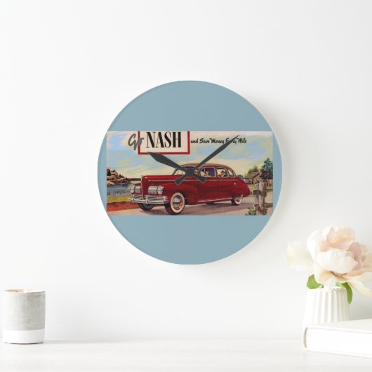 1941 Nash automobile & Grote Klok (Huis)