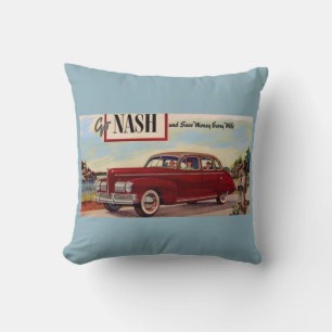 1941 Nash automobile & Kussen