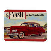 1941 Nash automobile & Magneet (Horizontaal)