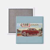 1941 Nash automobile & Magneet (Voorkant / Achterkant)