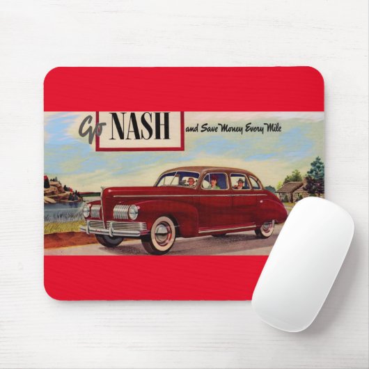 1941 Nash automobile & Muismat (Met muis)