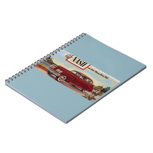 1941 Nash automobile & Notitieboek (Linkerzijde)