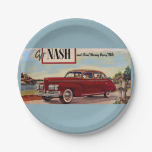 1941 Nash automobile & Papieren Bordje