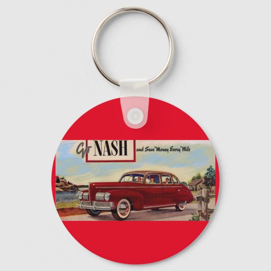 1941 Nash automobile & Sleutelhanger (Voorkant)