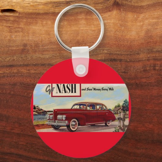 1941 Nash automobile & Sleutelhanger (Voorkant)