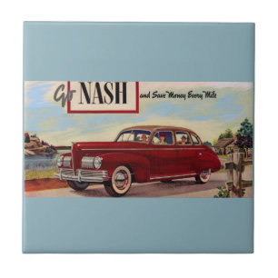 1941 Nash automobile & Tegeltje
