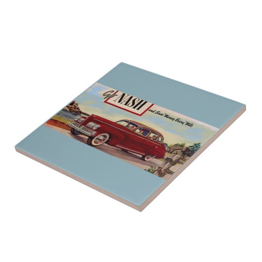 1941 Nash automobile & Tegeltje (Zijkant)