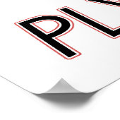 1941 Plymouth coupe with graphic and text. Poster (Hoek)