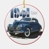 1941 Speciale DeLuxe Coupe Keramisch Ornament (Achterkant)