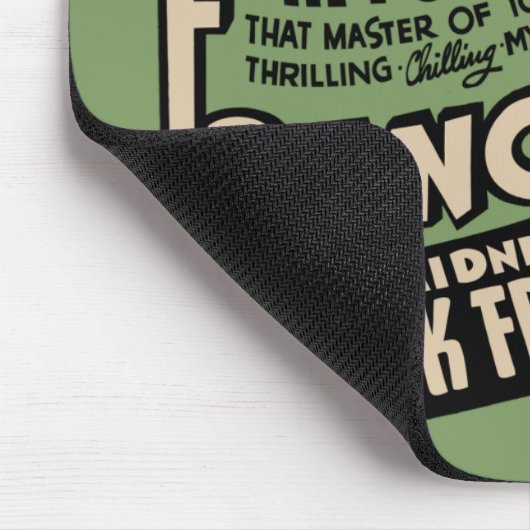 1941 Spook Show Green Mousepad Muismat (Hoek)