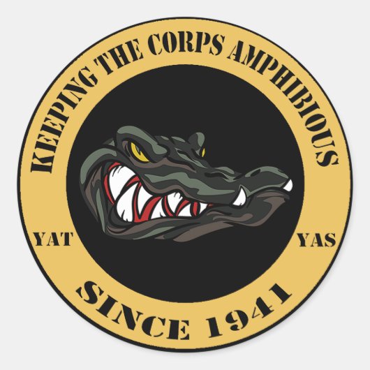 1941 TAN RONDE STICKER (Voorkant)