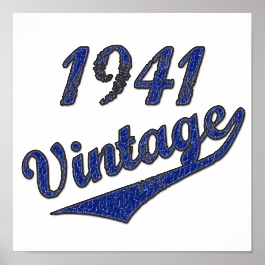1941 Vintage Poster (Voorkant)