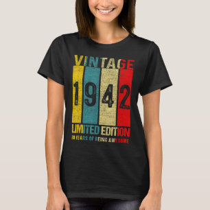 1942 80e verjaardag 80 jaar van de Aweso T-shirt