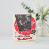 1942 Dit is bovenal het poster van films Briefkaart (Staand voorkant)
