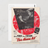 1942 Dit is bovenal het poster van films Briefkaart (Voorkant / Achterkant)