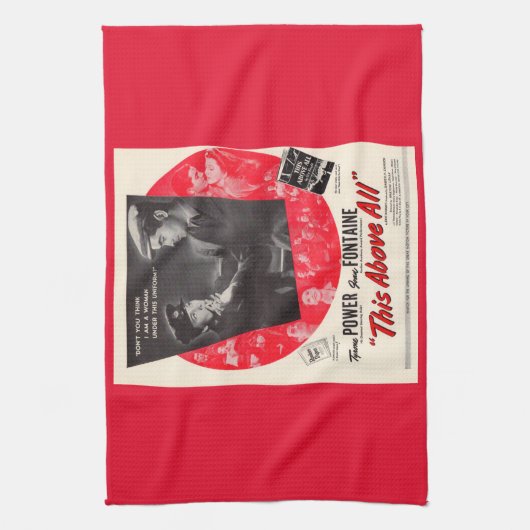 1942 Dit is bovenal het poster van films Theedoek (Verticaal)