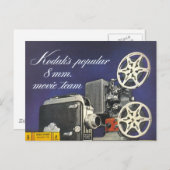 1942 Filmcamera en -projector Briefkaart (Voorkant / Achterkant)