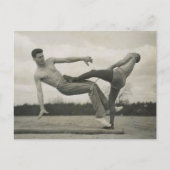 1942 gevechtstraining briefkaart (Voorkant)