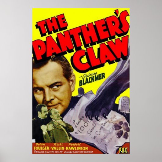 1942 Het de filmposter van de Kwetssteen van de Pa Poster (Voorkant)