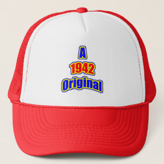 1942 Oorspronkelijk Bl Red Trucker Pet