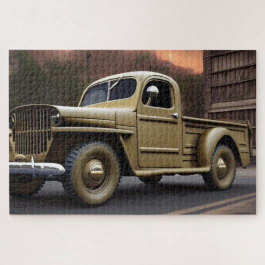 1942 Pickup Truck classic car Jigzaag Puzzle Legpuzzel (Horizontaal)