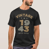  1943 - 79ste verjaardag Retro Classic T-shirt (Voorkant)