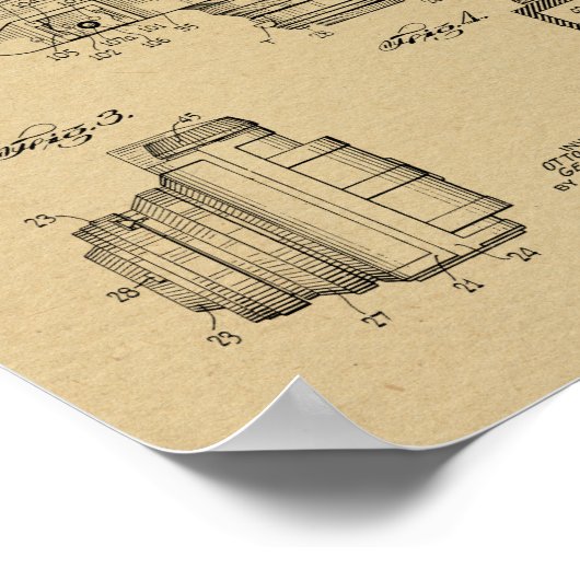 1943  kunsttekenafdrukken voor camera's poster (Hoek)