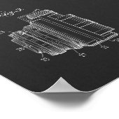 1943 kunsttekenafdrukken voor camera's poster (Hoek)