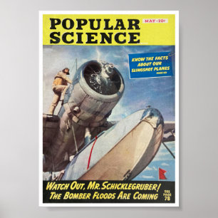 1943! MAGAZINE HOESJE ART POSTER