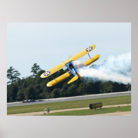 1943 Stock Stearman PT-17. Poster (Voorkant)