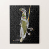 1943 Supermarine Spitfire HF. Mk. Vliegtuig Legpuzzel (Verticaal)