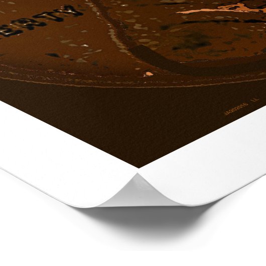 1943 Wheat Leaf Penny 8 Poster (Hoek)