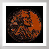 1943 Wheat Penny 4 Poster (Voorkant)