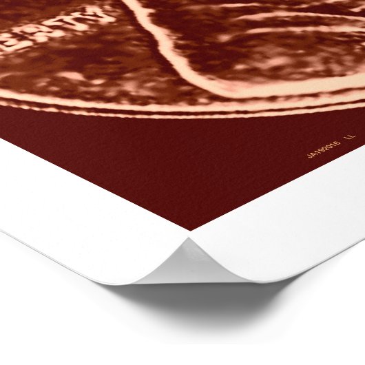 1943 Wheat Penny 5 Poster (Hoek)