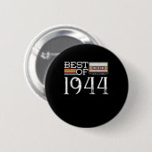 1944  76 e Birthday Jubileum Gift Ronde Button 5,7 Cm (Voorkant /achterkant)