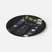 1944 Birthday Trivia Facts Paper Bord (Gekanteld)