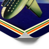 1944 Bohn Retro Futuristic Advertisement 12 x 16 Poster (Hoek)