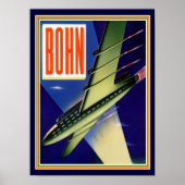 1944 Bohn Retro Futuristic Advertisement 12 x 16 Poster (Voorkant)