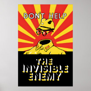 1944 Britse anti-Japanse propagandaposter voor Poster