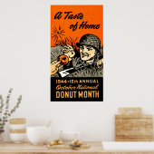 1944 Donut Poster (Keuken)
