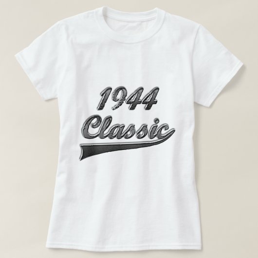 1944 Klassiek T-shirt (Design voorkant)