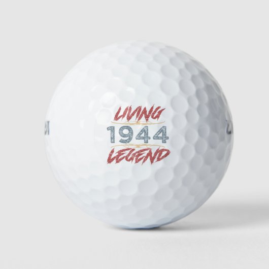 1944 Living Legend 80ste verjaardag Golfballen (Voorkant)