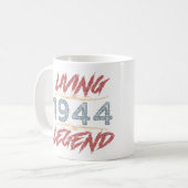 1944 Living Legend 80ste verjaardag Koffiemok (Voorkant links)