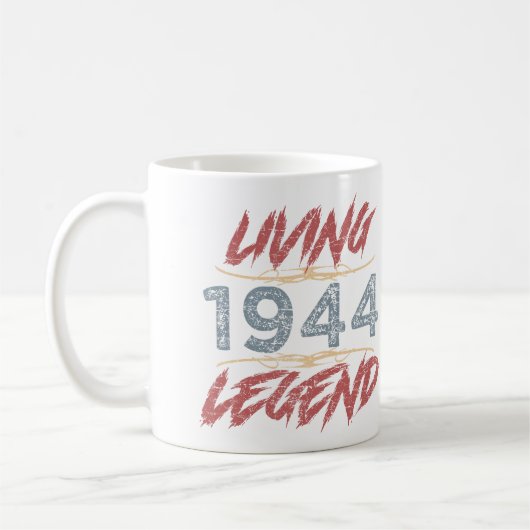 1944 Living Legend 80ste verjaardag Koffiemok (Links)
