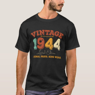 1944 Originele Delen Funny Birthday Gift T-shirt
