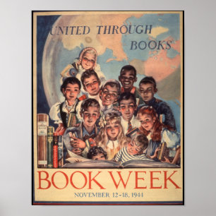 1944 Poster van de kinderboekweek
