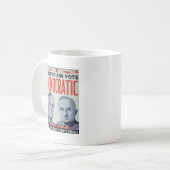1944 Roosevelt - Truman Koffiemok (Voorkant links)