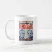 1944 Roosevelt - Truman Koffiemok (Links)