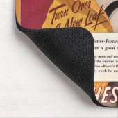 1944 sigarettenreclame voor Chesterfield Muismat (Hoek)